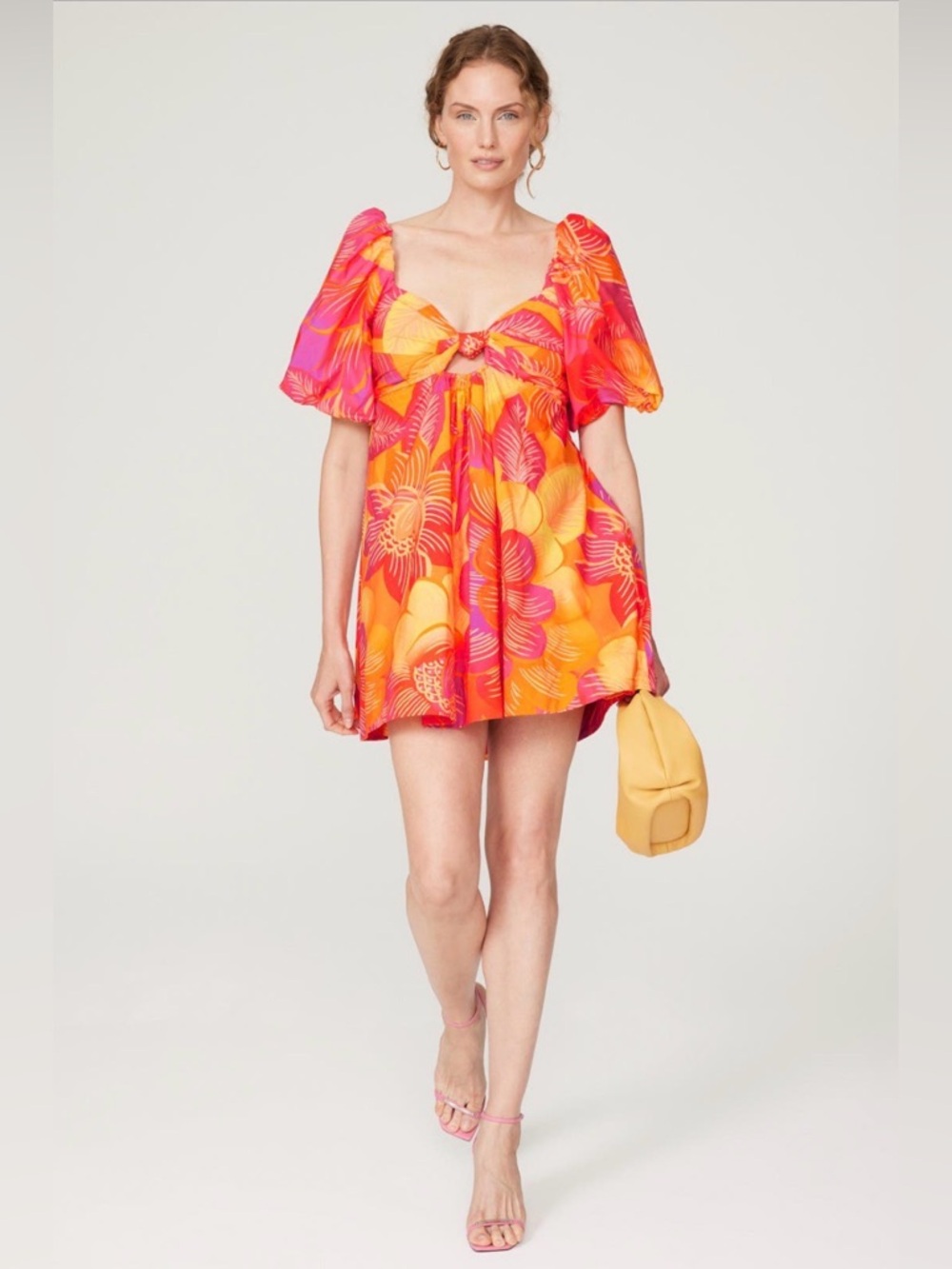 FARM RIO Summer Garden Mini Dress XL - Picture 8 of 16